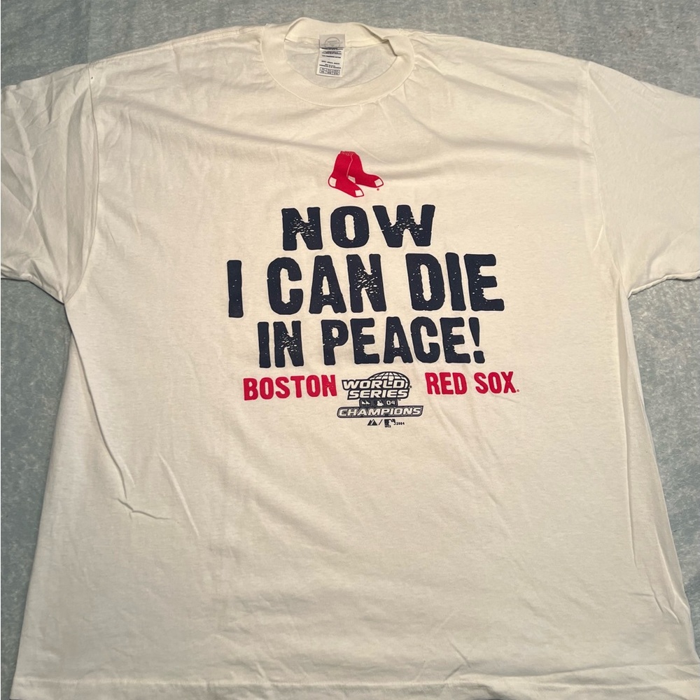 2004 Red Sox Championship Shirt